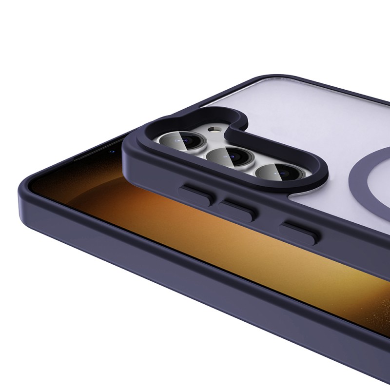 Galaxy S23 FE Case Magsafe Charging Featured Matte Back Surface Zore Sio Cover - 7