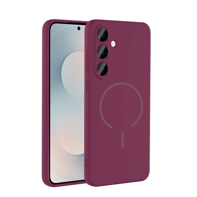 Galaxy S23 FE Kılıf M-safe Şarj Özellikli Zore Meta Kapak - Zore