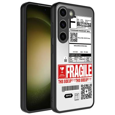 Galaxy S23 Kılıf Aynalı Desenli Kamera Korumalı Parlak Zore Mirror Kapak - Zore