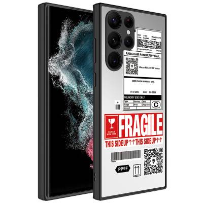 Galaxy S23 Ultra Kılıf Aynalı Desenli Kamera Korumalı Parlak Zore Mirror Kapak - Zore