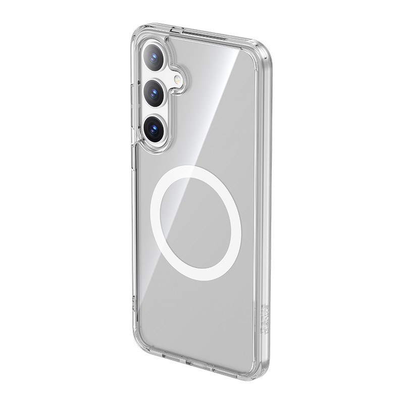 Galaxy S24 Case Magsafe Charging Airbag Transparent Benks LucentPro Series Cover - 3