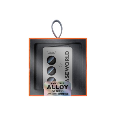 Galaxy S24 CaseWorld Alloy Series Oleophobic Anti-Reflective Camera Lens Protector - 7