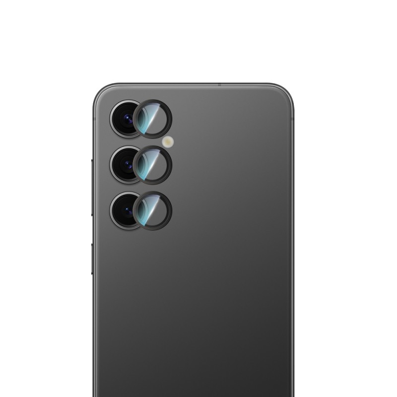 Galaxy S24 CaseWorld Alloy Series Oleophobic Anti-Reflective Camera Lens Protector - 2