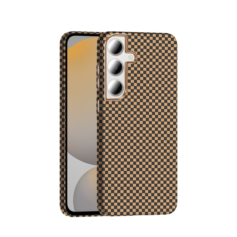 Galaxy S24 FE Case M-safe Charging Feature Carbon Fiber Look Zore Gros Cover - 8