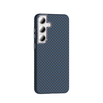 Galaxy S24 FE Case M-safe Charging Feature Carbon Fiber Look Zore Gros Cover - 16