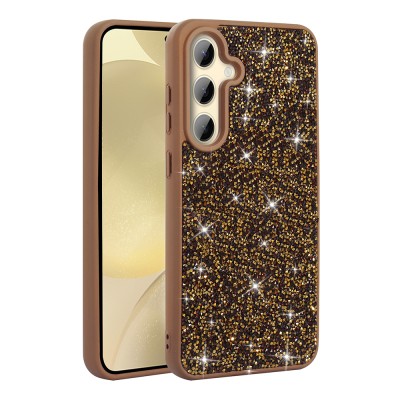 Galaxy S24 FE Case Shiny Stone Design Zore Pırlanta Cover - 6
