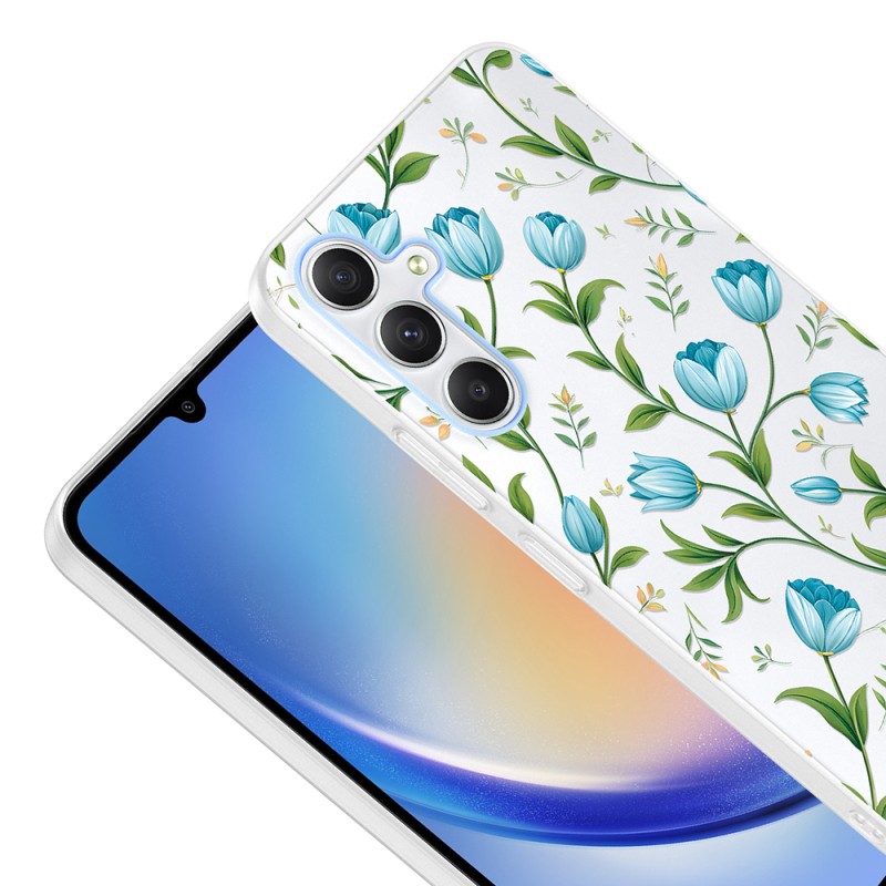 Galaxy S24 FE Kılıf Kamera Korumalı Desenli Zore Klip Kapak - 12