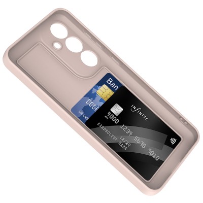 Galaxy S24 FE Kılıf Kamera Korumalı Kartlık Hazneli Zore Vitra Kapak - 17