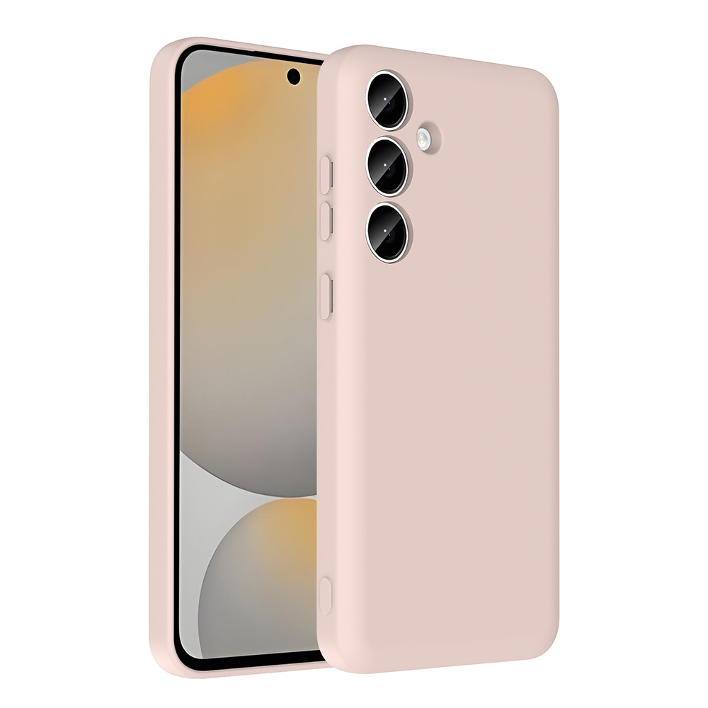 Galaxy S24 FE Kılıf Kamera Korumalı Kartlık Hazneli NXXA Vitra Kapak - Pembe