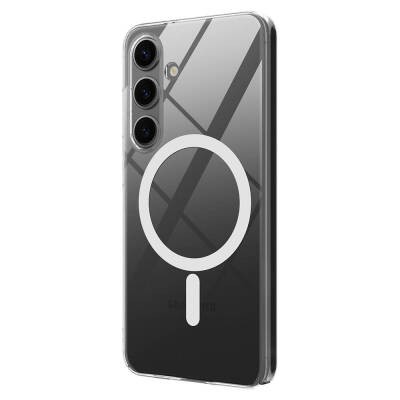 Galaxy S24 FE Kılıf Kamera Korumalı M-safe Sert PC Zore Porto Kapak - 3