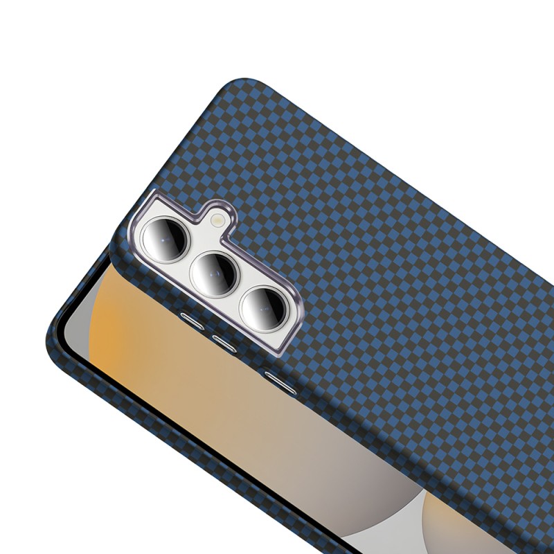 Galaxy S24 FE Kılıf M-safe Şarj Özellikli Karbon Fiber Görünümlü Zore Gros Kapak - 17