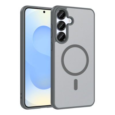 Galaxy S24 FE Kılıf M-safe Şarj Özellikli Zore Babet Kapak - Zore