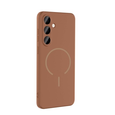 Galaxy S24 FE Kılıf M-safe Şarj Özellikli Zore Meta Kapak - 10