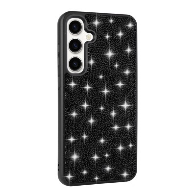 Galaxy S24 FE Kılıf Parlak Taşlı Tasarım Zore Pırlanta Kapak - 11