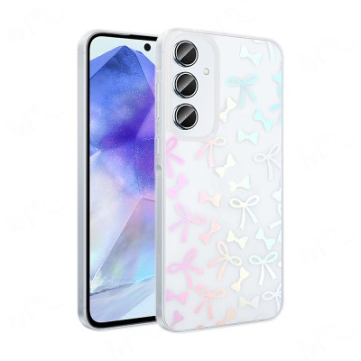 Galaxy S24 FE Kılıf Şeffaf Figürlü Zore Folk Sert Kapak - 5