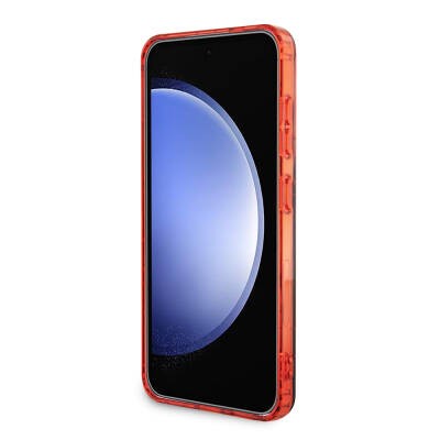 Galaxy S24 Kılıf AMG Orjinal Lisanslı M-safe Şarj Özellikli Transparan Timeless Kapak - 4