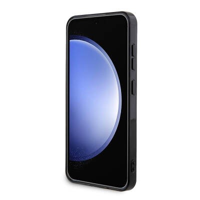 Galaxy S24 Kılıf Lacoste Orjinal Lisanslı M-safe Şarj Özellikli Çift Katmanlı Timsah Logolu Blend Monogram Kapak - 4