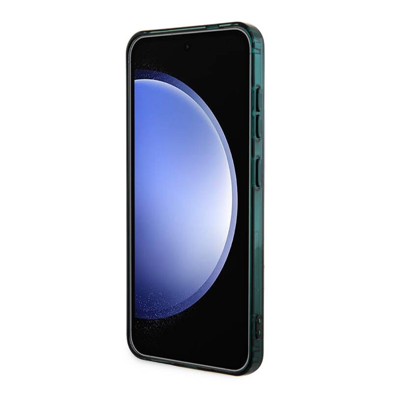 Galaxy S24 Kılıf Lacoste Orjinal Lisanslı M-safe Şarj Özellikli Çift Katmanlı Timsah Logolu Blend Monogram Kapak - 20