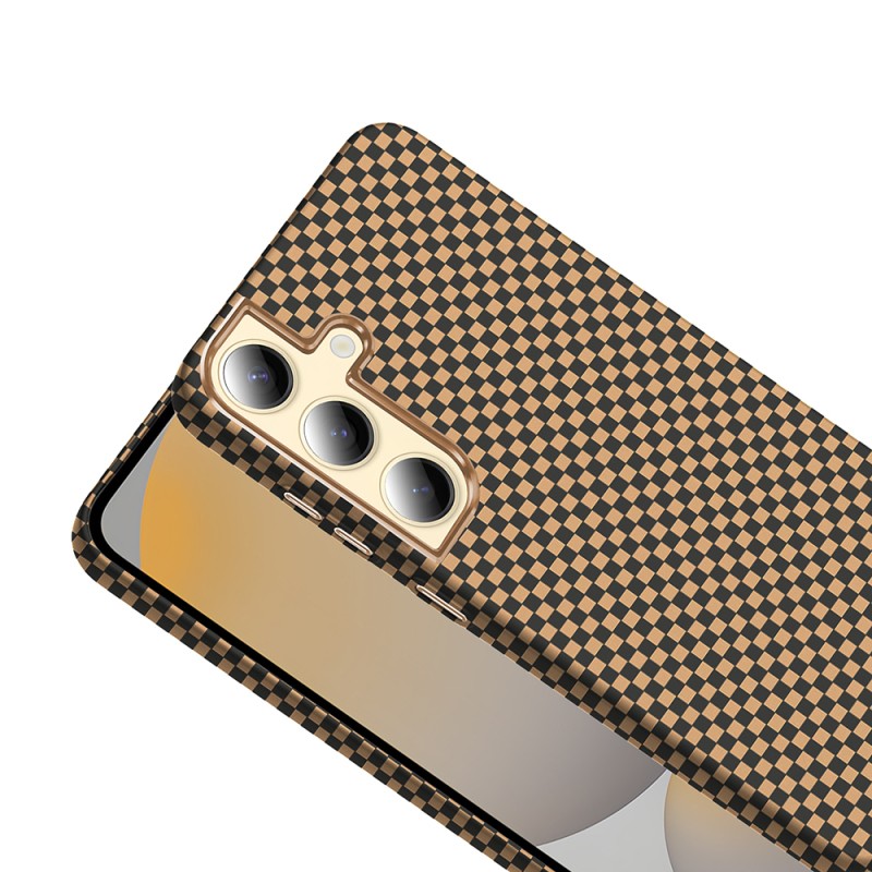 Galaxy S24 Kılıf M-safe Şarj Özellikli Karbon Fiber Görünümlü Zore Gros Kapak - 19