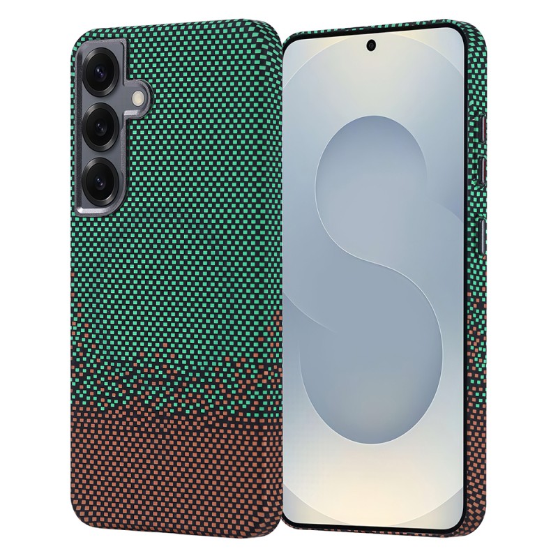 Galaxy S24 Kılıf M-safe Şarj Özellikli Karbon Fiber Görünümlü Zore Nekst Kapak - 3