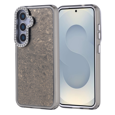 Galaxy S24 Kılıf Taşlı Tasarımlı Zore Kapi Kapak - Zore