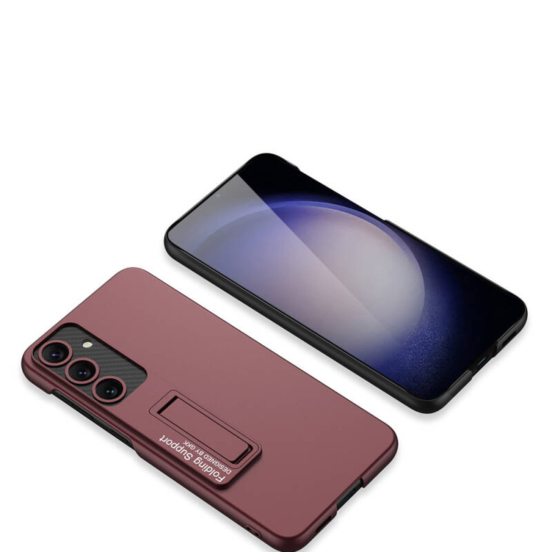 Galaxy S24 Kılıf Zore Standlı Ays Kapak - 6