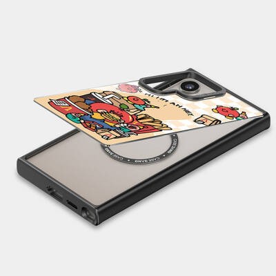 Galaxy S24 M-safe Şarj Özellikli Casebang Ahhey Serisi Arka Panel - 6
