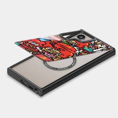 Galaxy S24 M-safe Şarj Özellikli Casebang Ahhey Serisi Arka Panel - 11