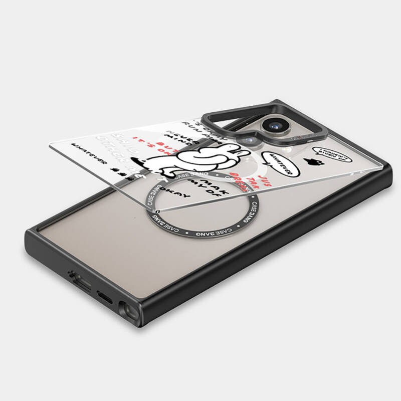 Galaxy S24 M-safe Şarj Özellikli Casebang Chill Out Serisi Mıknatıslı Arka Panel - 6