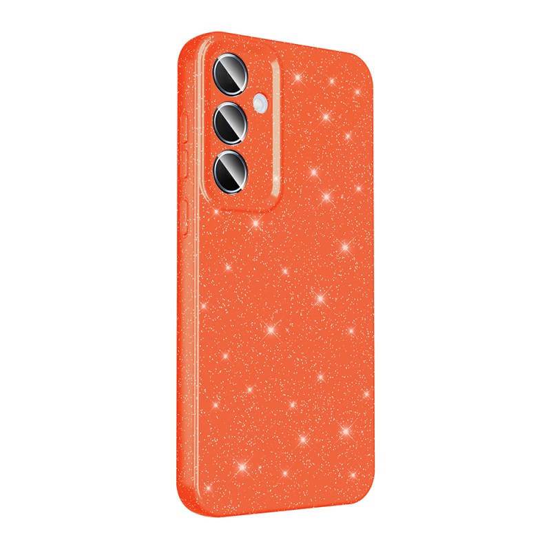 Galaxy S24 Plus Case Camera Protected Silvery Luxury Zore Koton Cover - 11