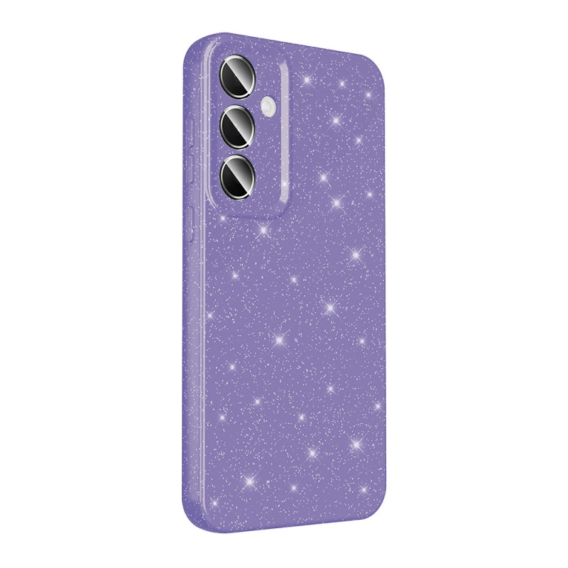 Galaxy S24 Plus Case Camera Protected Silvery Luxury Zore Koton Cover - 13