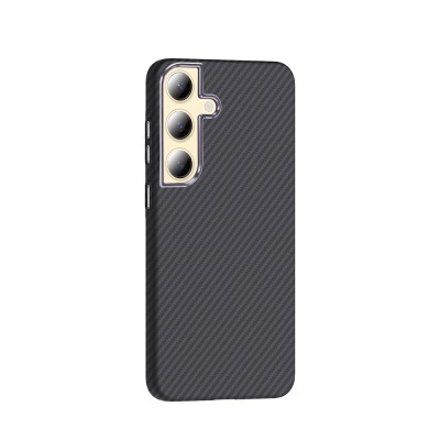 Galaxy S24 Plus Case M-safe Charging Feature Carbon Fiber Look Zore Gros Cover - 10