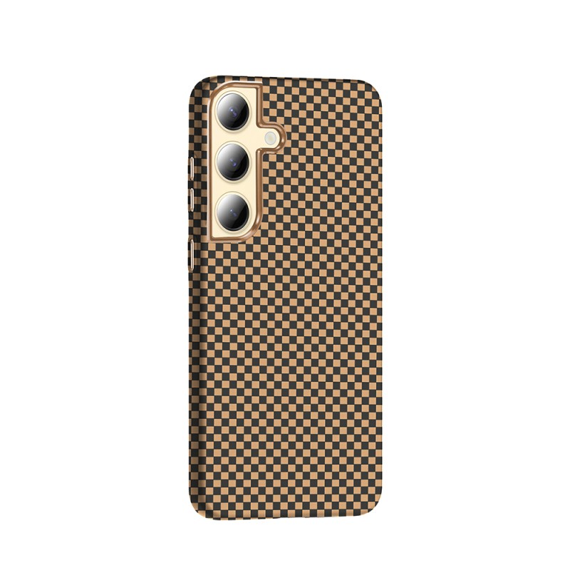 Galaxy S24 Plus Case M-safe Charging Feature Carbon Fiber Look Zore Gros Cover - 16