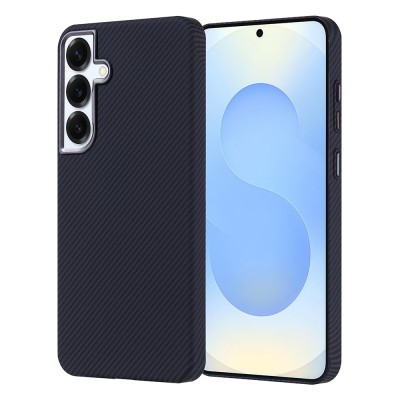 Galaxy S24 Plus Case Magsafe Charging Feature Carbon Fiber Look Zore Nekst Cover - 4