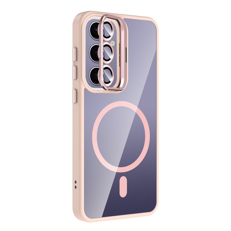 Galaxy S24 Plus Case Stand Camera Lens Gift M-Safe Charging Feature Zore Etro Cover - 16