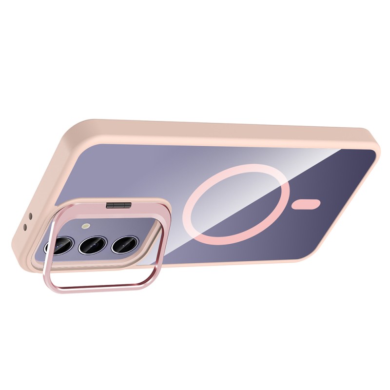 Galaxy S24 Plus Case Stand Camera Lens Gift M-Safe Charging Feature Zore Etro Cover - 17