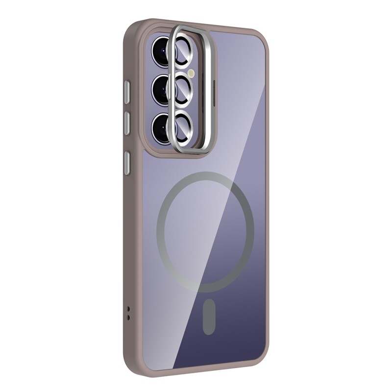 Galaxy S24 Plus Case Stand Camera Lens Gift M-Safe Charging Feature Zore Etro Cover - 18