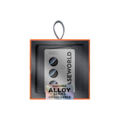 Galaxy S24 Plus CaseWorld Alloy Serisi Oleofobik Anti Reflective Kamera Lens Koruyucu - 7