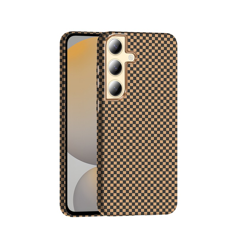 Galaxy S24 Plus Kılıf M-safe Şarj Özellikli Karbon Fiber Görünümlü Zore Gros Kapak - 7