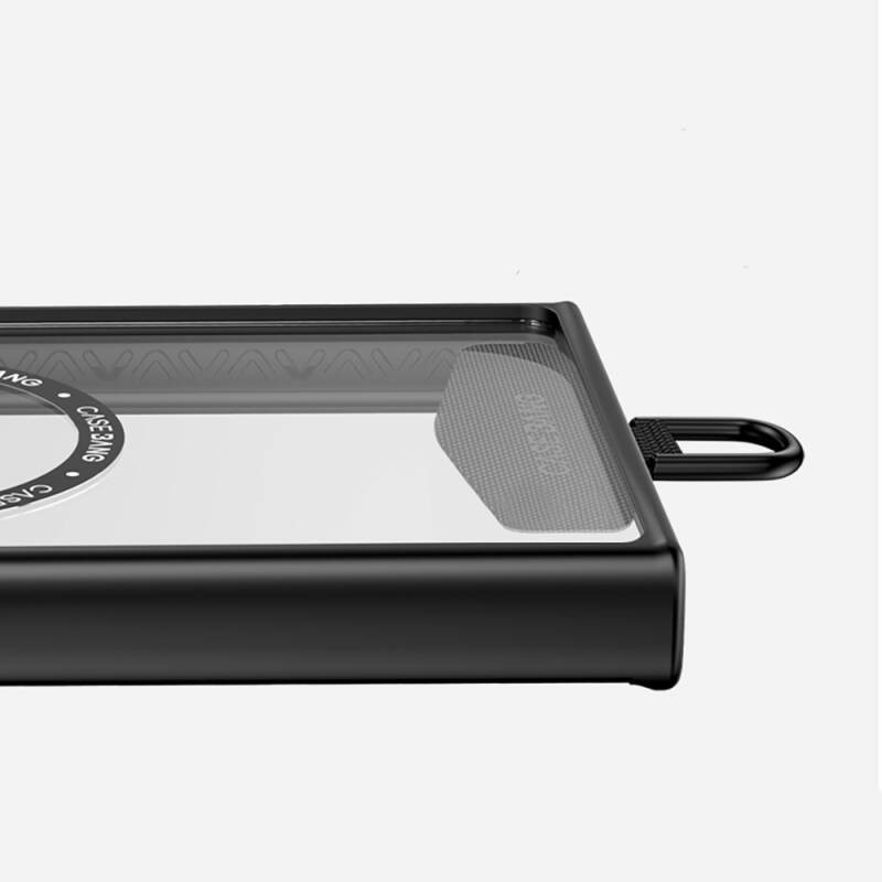 Galaxy S24 Plus Kılıf M-safe Şarj Özellikli Casebang Body Frame Kapak - 5