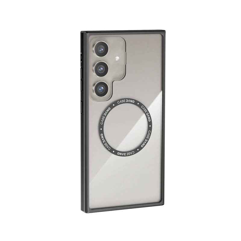 Galaxy S24 Plus Kılıf M-safe Şarj Özellikli Casebang Body Frame Kapak - 9