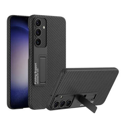 Galaxy S24 Plus Kılıf Zore Kıpta Standlı Kapak - 4