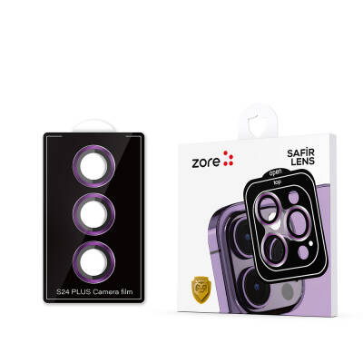 Galaxy S24 Plus Zore Camera Lens Protective Glass Film - Zore