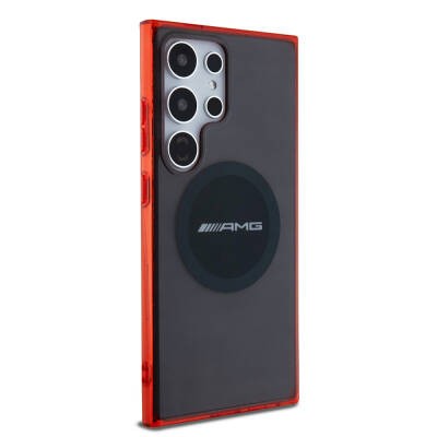 Galaxy S24 Ultra Case AMG Original Licensed Transparent Timeless Cover with Magsafe Charging Feature - 4