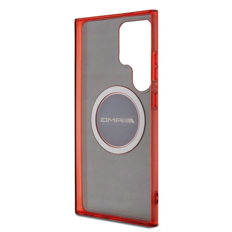 Galaxy S24 Ultra Case AMG Original Licensed Transparent Timeless Cover with Magsafe Charging Feature - 7