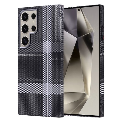 Galaxy S24 Ultra Case Magsafe Charging Feature Carbon Fiber Look Zore Nekst Cover - 2