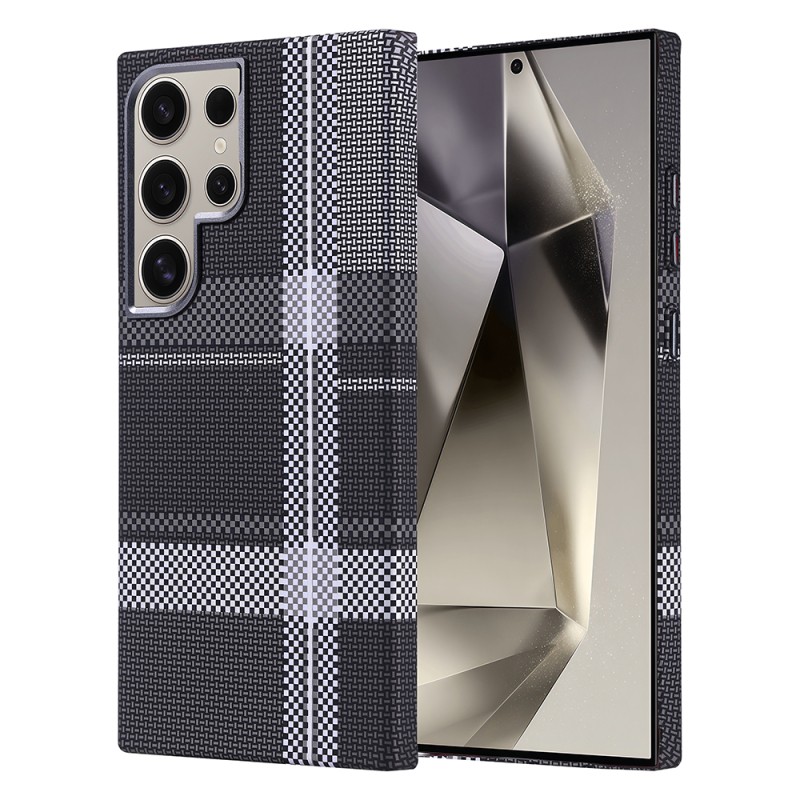 Galaxy S24 Ultra Case Magsafe Charging Feature Carbon Fiber Look Zore Nekst Cover - 2
