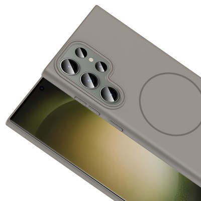 Galaxy S24 Ultra Case Magsafe Charging Featured Zore Ruby Hard Cover - 14