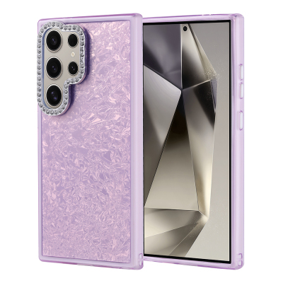 Galaxy S24 Ultra Case Stone Design Zore Kapi Cover - Zore