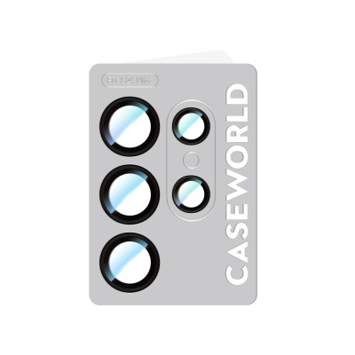 Galaxy S24 Ultra CaseWorld Alloy Serisi Oleofobik Anti Reflective Kamera Lens Koruyucu - 6